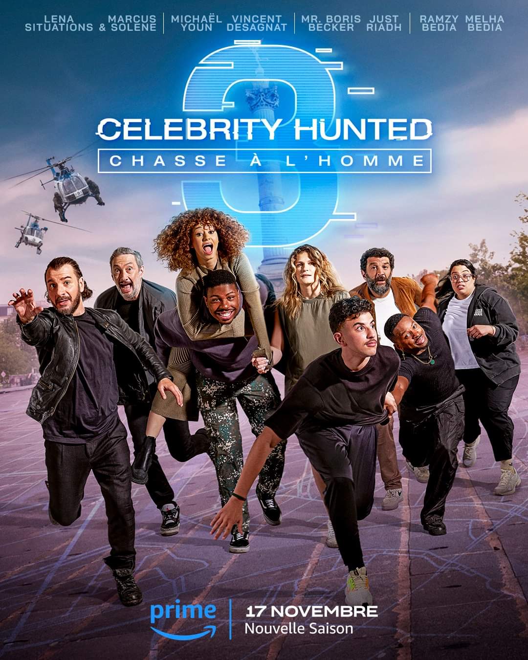 Celebrity Hunted : chasse à l’homme, saison 3, de surprises en surprises !